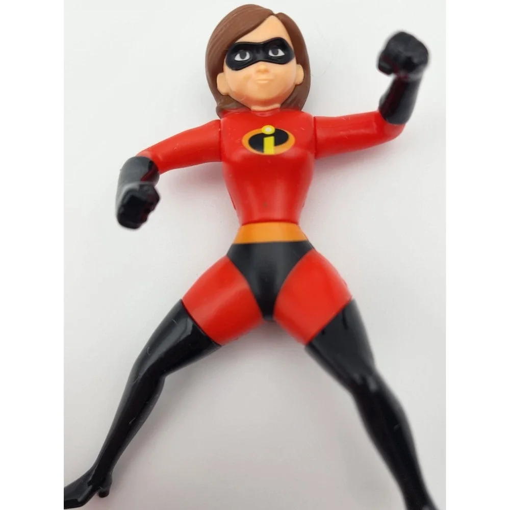Disney Pixar Incredibles 2 Mrs. Incredible McDonalds Happy Meal‎ Toy Cake Topper